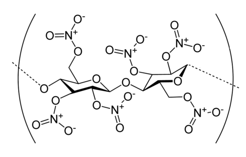 Nitrocellulose 2D structure