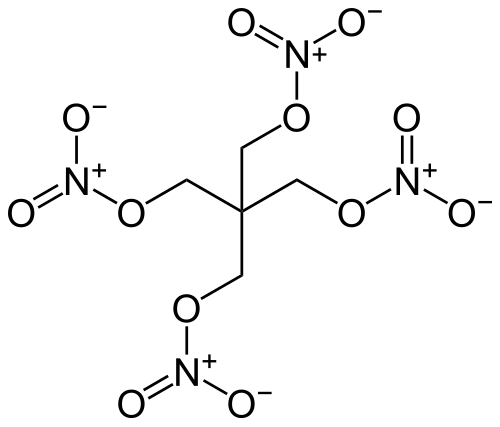 PETN 2D structure
