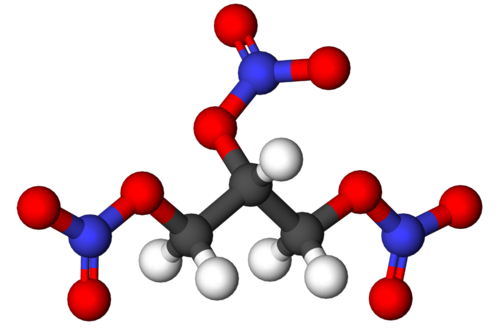 Nitroglycerin 3D model