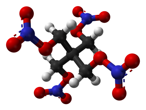 PETN 3D model